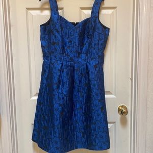 Blue and black Nine West dress